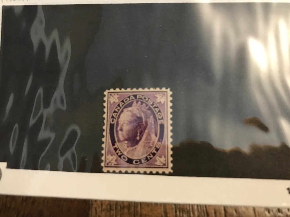 68 F/VF Hinged 2-Cent Leaf - CV $50.00 (CA0262)