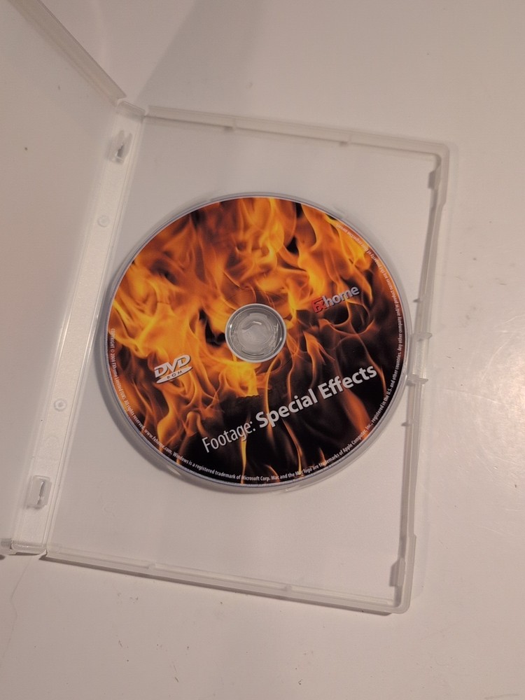 FX HOME FOOTAGE: SPECIAL EFFECTS DVD ROM
