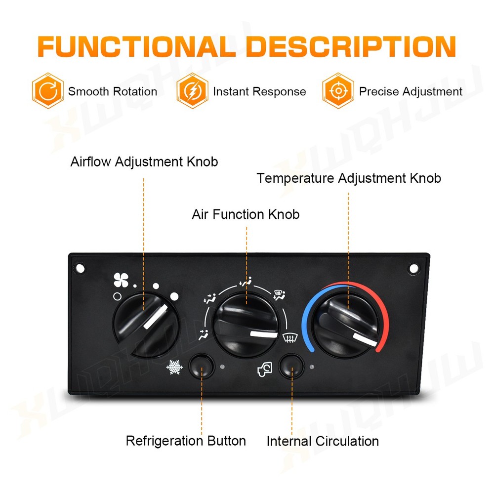 599-5511 Climates Control Module A C Control Panel Compatible For Kenworth W900