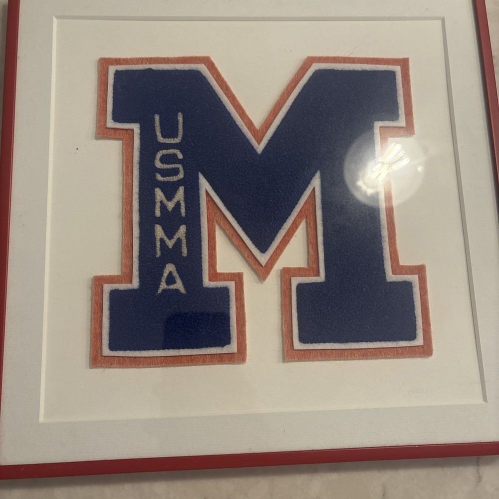 us merchant marine academy Decorative Framed Patch