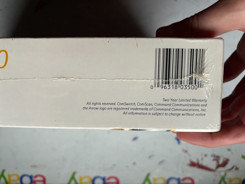 Command Communications Com (CS3500) 4-Ports External Switch ComSwitch 3500 New