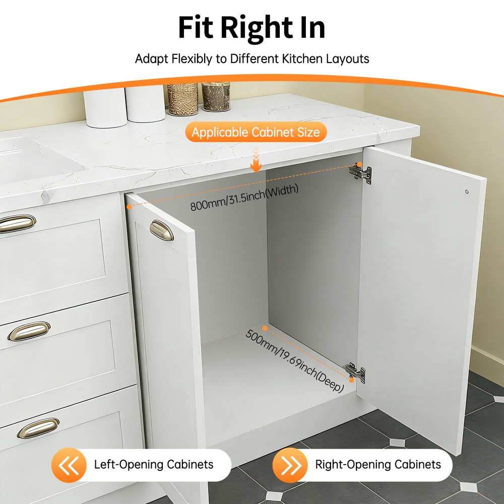 Blind Corner Organizer Pull-out Cupboard Organizer Pull-out Pantry Shelves