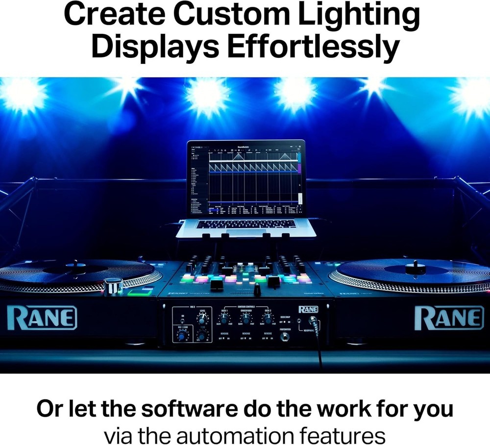 Compact DMX Interface for Lighting Software with Free Access=
