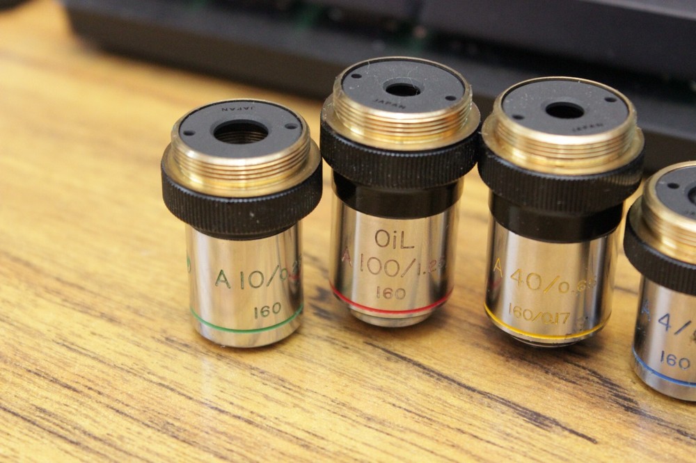 (dirty) bausch lomb microscope lenses