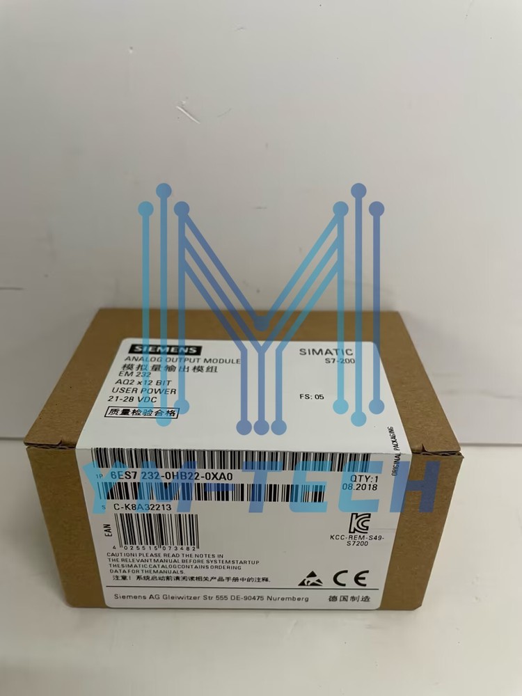 New In Box SIEMENS 6ES7232-0HB22-0XA0 6ES7 232-0HB22-0XA0 PLC Module