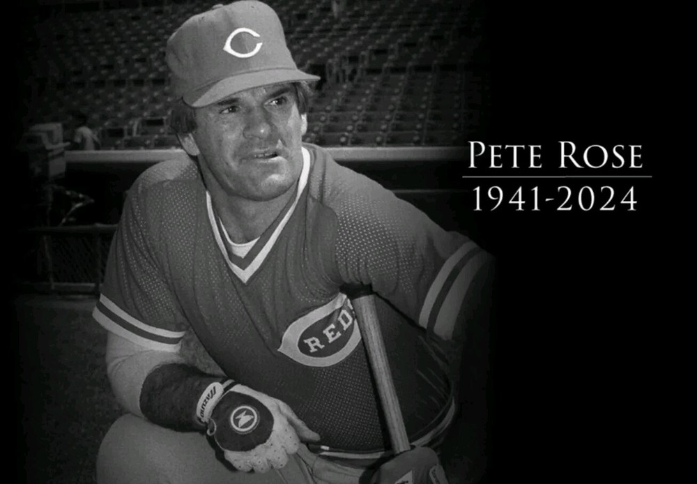 Pete Rose Memorial Jersey Patch - Cincinnati Reds