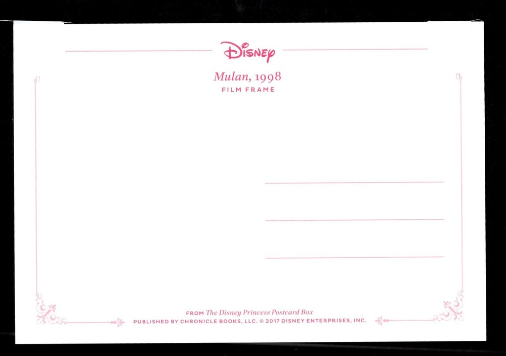 Disney Mulan Post Card-2
