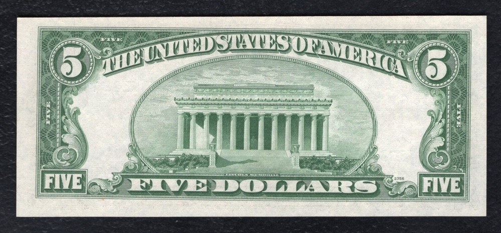FR. 1655* 1953 $5 FIVE DOLLARS *STAR* SILVER CERTIFICATE NOTE CHOICE UNC
