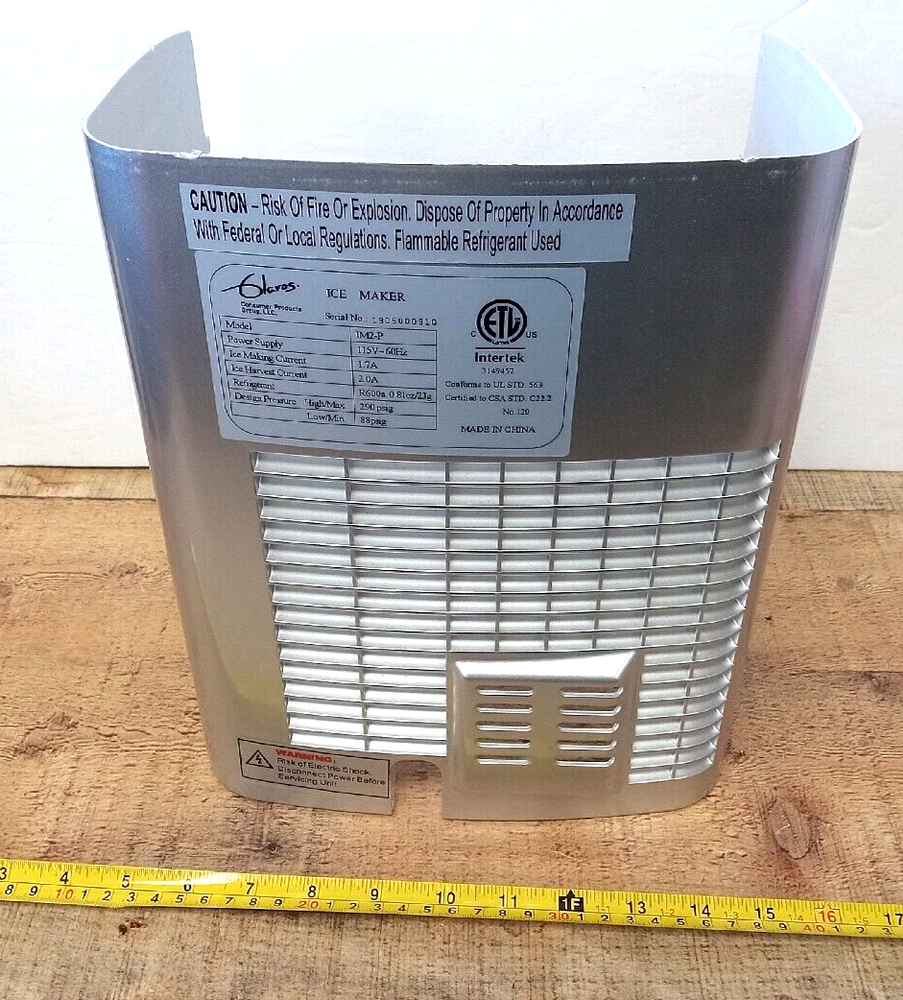 Replacement Main Body Assembly for Glaros Countertop Ice Maker Model IM2-P