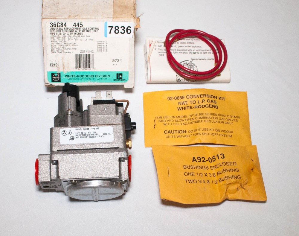 White Rodgers  36C84-445   Gas Control Valve