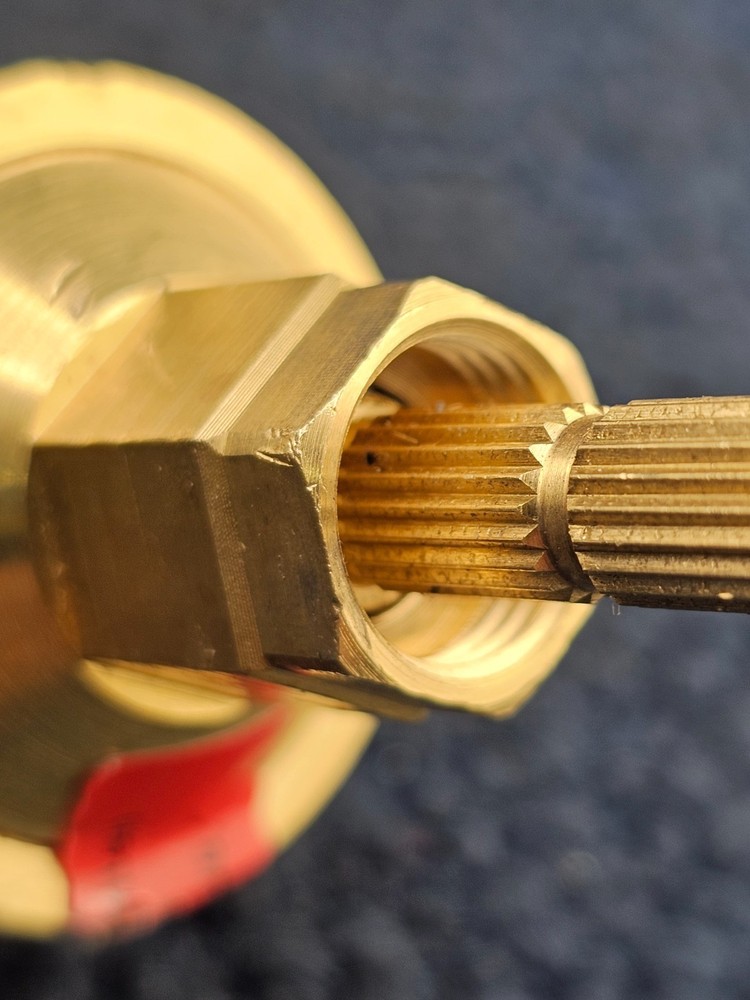 1/2" In-Line Stop/ Volume Control Rough Valve Replacement