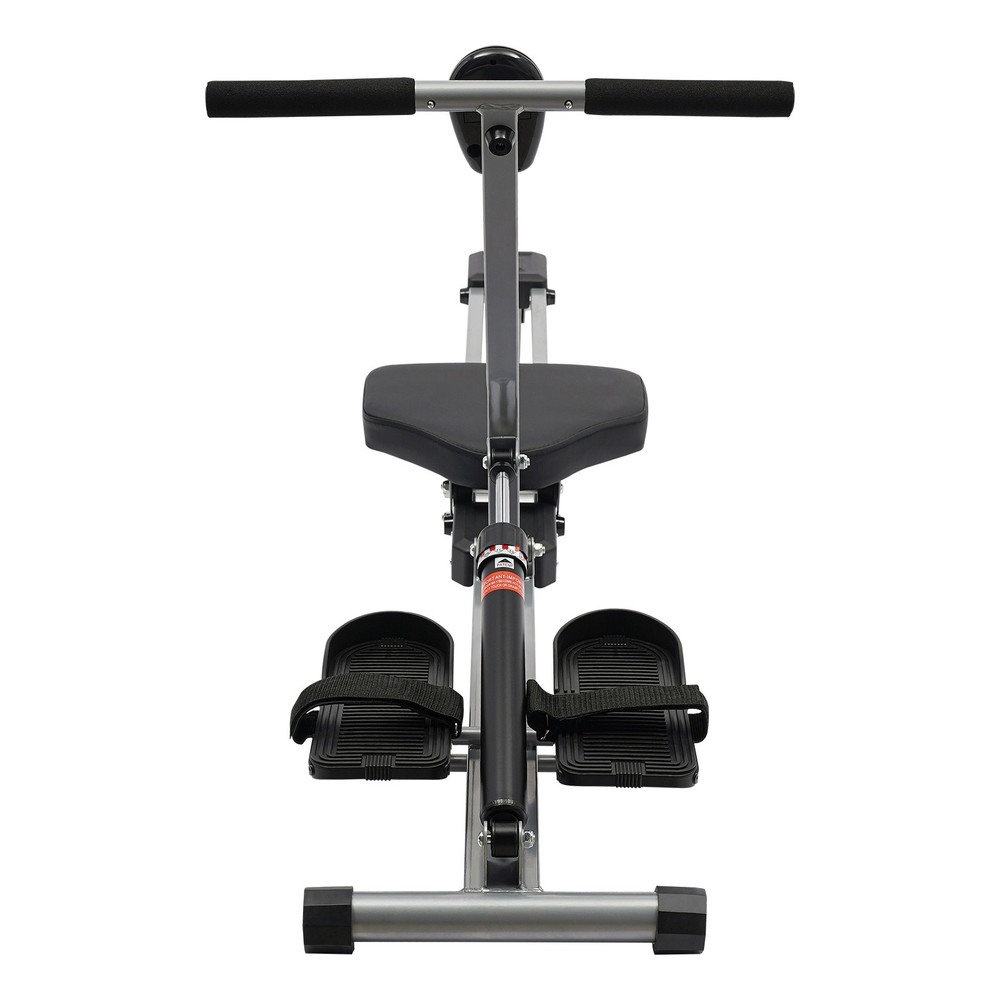 Home Rowing Foldable Rowing Exercise Machine Hydraulic Rowing Machine LED Meter