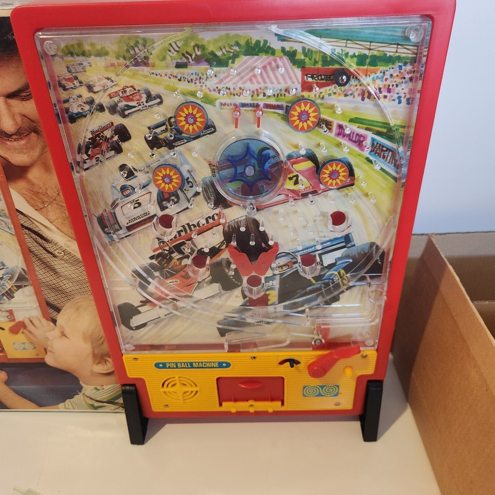 Blue Box Deluxe Car Pinball Machine with Box
