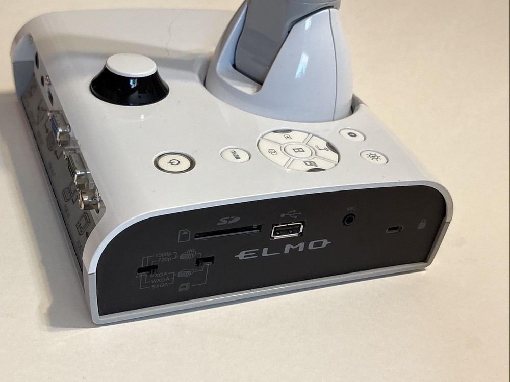 Elmo TT-12 Interactive Document Camera TESTED, NOT WORKING, PARTS ONLY