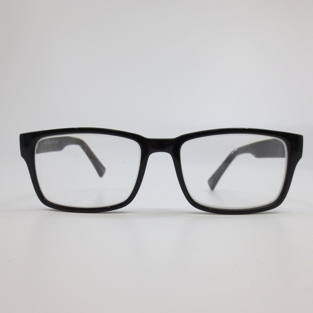 MP5101 Black Rectangular Eyeglass Frames BK 53-17-145 Men Full Rim Glasses
