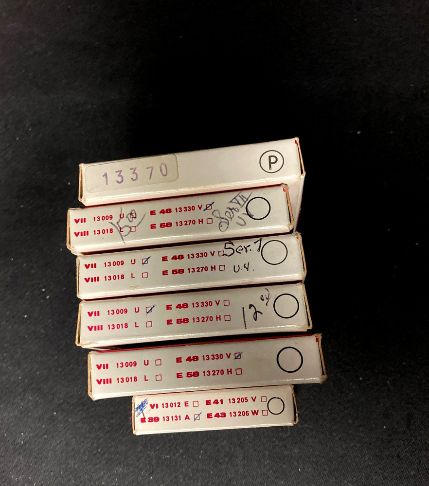 6 LEITZ WETZLAR empty filter boxes w/ cases