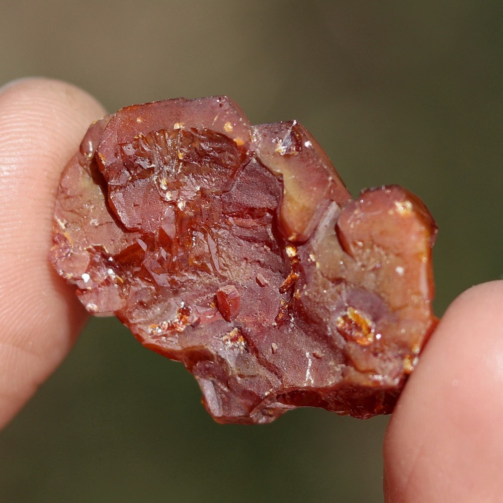 Mineral Specimen: Vanadinite from Morocco, Rich Color! (MSC2010)