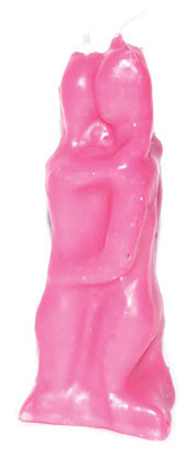 5 1/2" Pink Lover candle