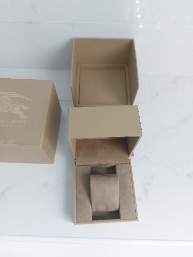 Burberry Watch Case & Presentation Box Only