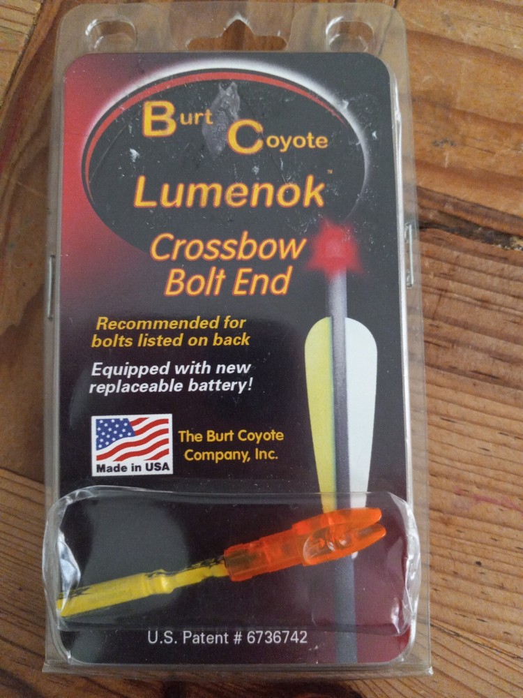 Lumenok Burt Coyote  Crossbow Bolt End