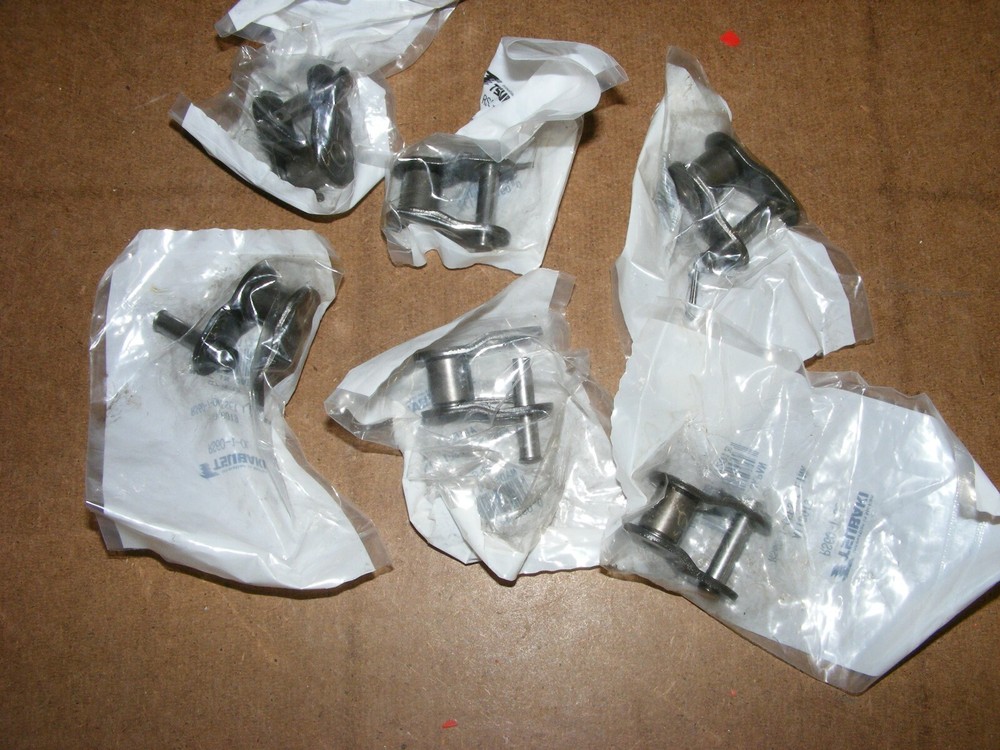 (6) Tsubaki RS60-1 OL Offset Link (n.o.)