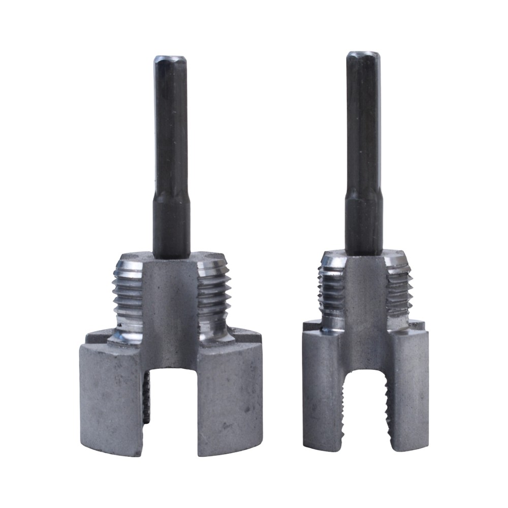 2 pcs Integrated Internal & External Pipe Threading-Tool PVC Pipe Threader Kits