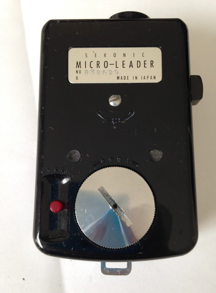 SEKONIC MICRO LEADER Light Meter Untested Vintage