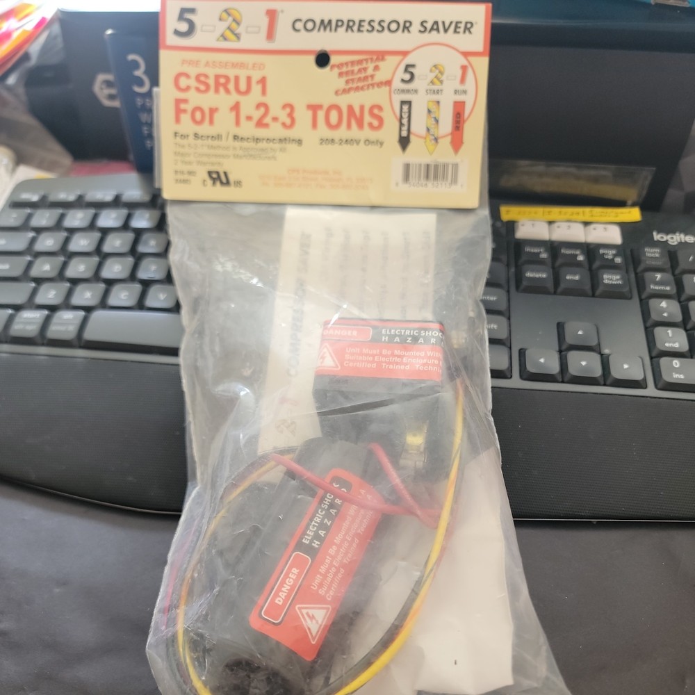 5-2-1 HVAC Compressor Saver CRSU1 1-2-3 tons