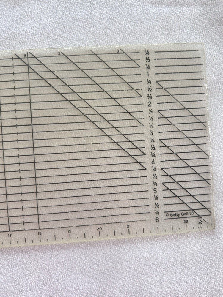 Quilters Rule Ruler 6" x 24"