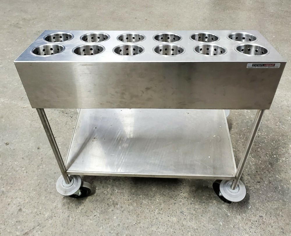 Servolift Silverware Dispenser Cart 12 Hole