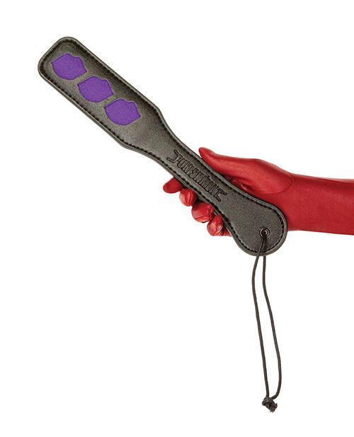Punishment Lips Paddle Black/purple