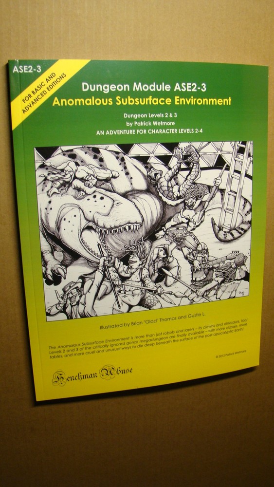 MODULE - ASE2-3 *NM+ 9.6* ANOMALOUS SUBSURFACE ENVIRONMENT - DUNGEONS DRAGONS