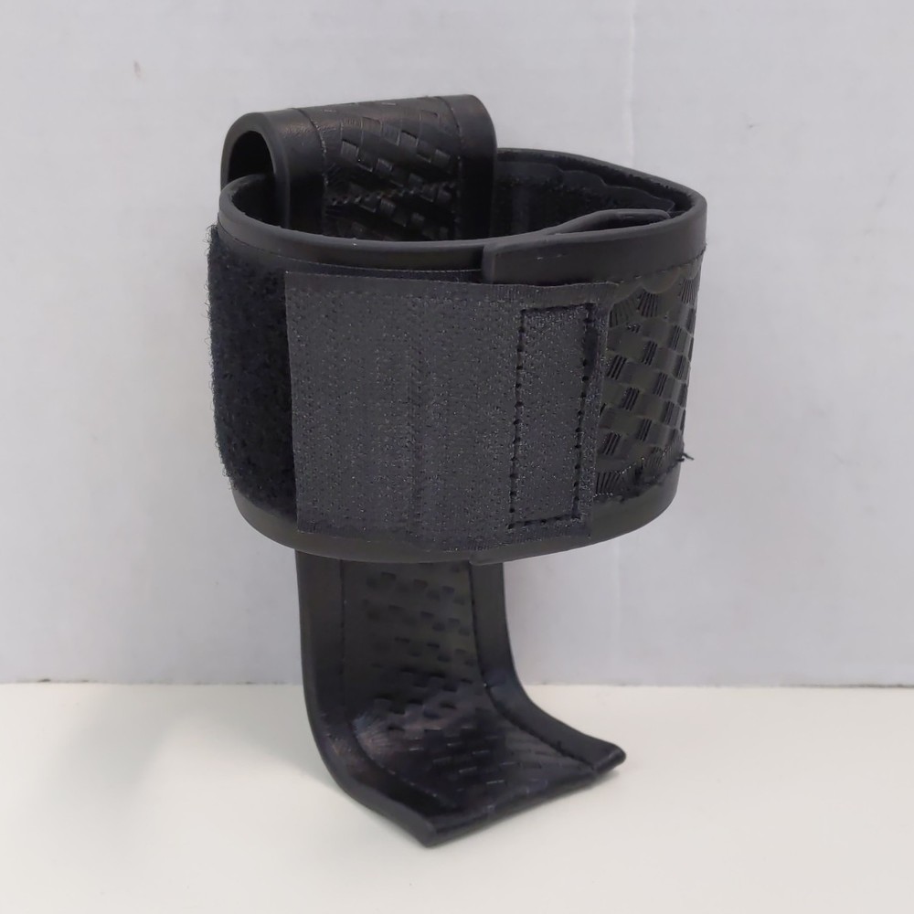 Black Basketweave Police Duty Belt Accessory Adjustable Security Gear