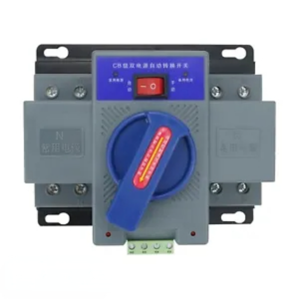 63A 2P Generator ATS Manual Automatic Transfer Switch Dual Power Conversion