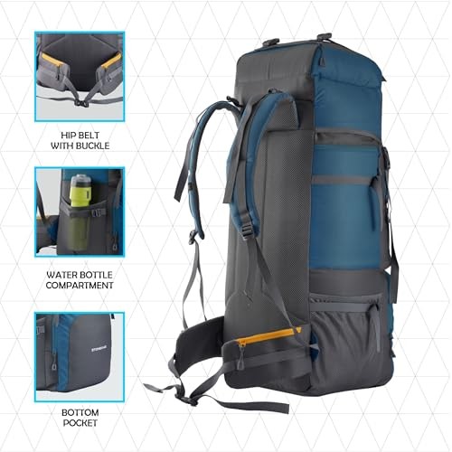 60 Ltr Rucksack Blue