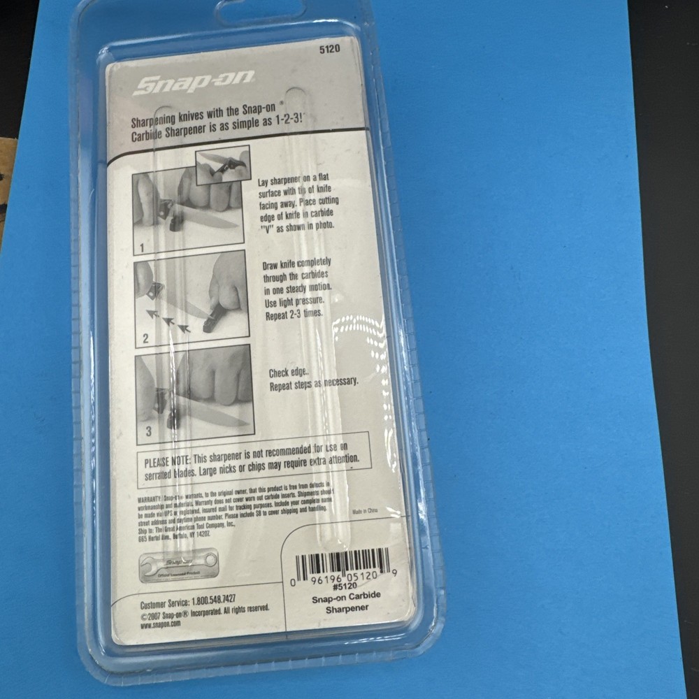 Snap-on 5120 Carbide Knife Sharpener