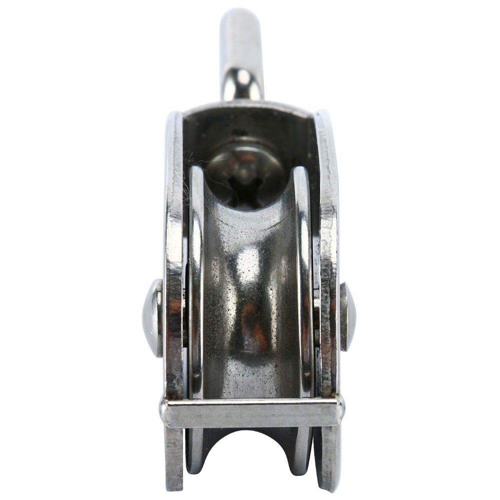 Rocaris 4 Pack M50 Lifting Single Pulley Roller Loading 880Ibs, 304 Stainless...
