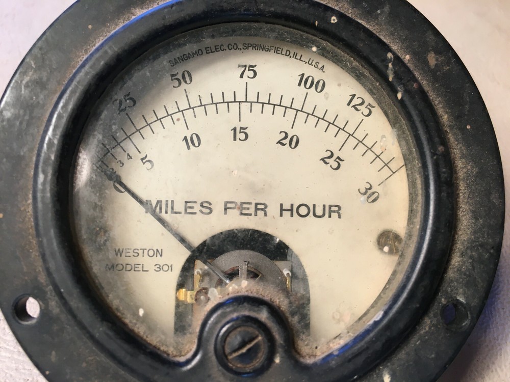 Weston Model 301 Miles Per Hour Meter