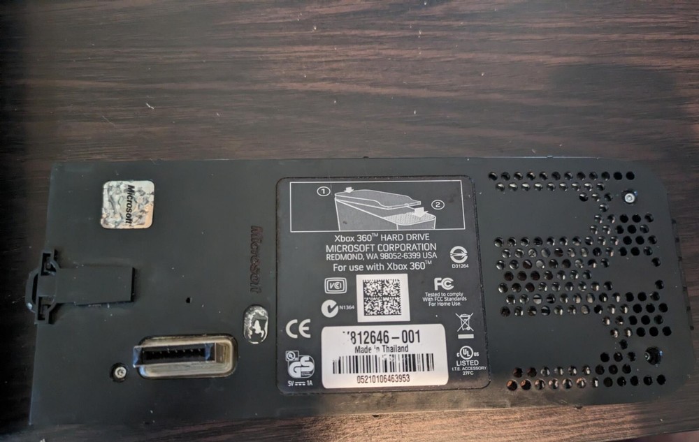 Xbox 360 120GB HDD OEM Microsoft External Hard Drive