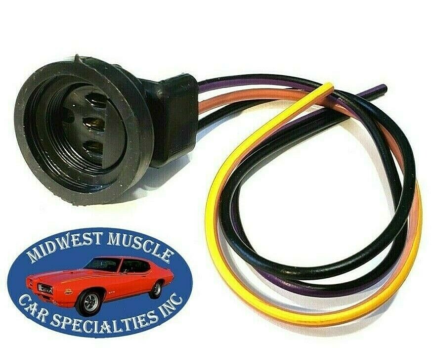Transmission Neutral Safety Switch Socket Wiring Harness 70-92 Fits Chrysler D48