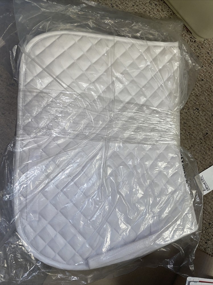 CENTAUR White Quilted imperial pony pad