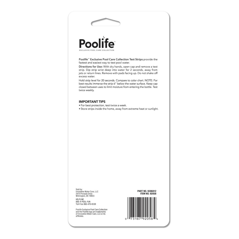 Poolife 6 Way Test Strips (50 Test Strips)
