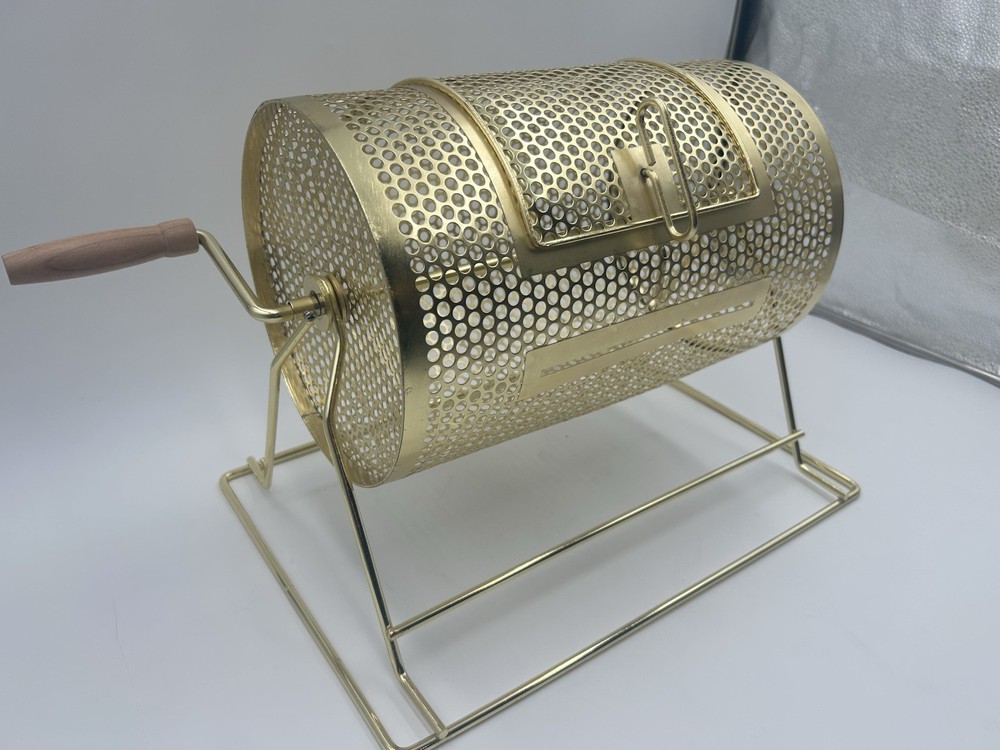 Medium Brass Raffle Ticket Drum - Holds 5000 tickets