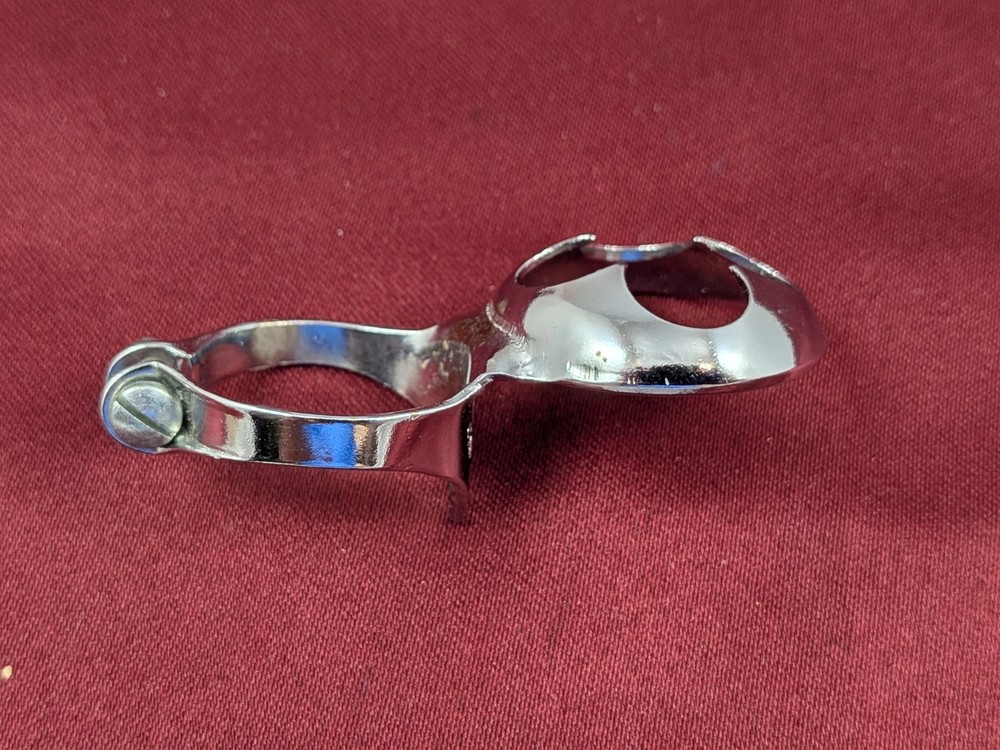 Campagnolo Downtube Chrome Pump Mount Frame Bracket 28.6mm NOS