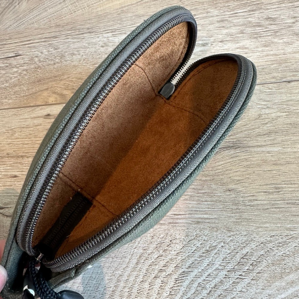 Field & Stream Hard Glasses Case Zip around Green