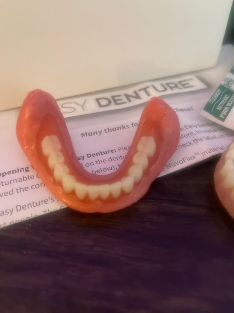 Easy Denture bottom and unbranded bottom denture lot