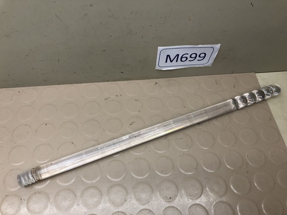Vintage Toilet Plunger Clear Handle