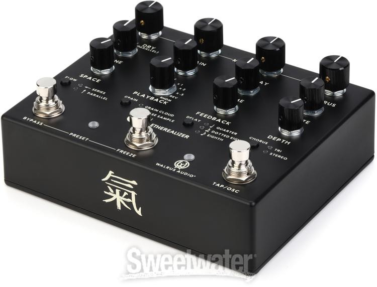 Walrus Audio Qi Etherealizer Multi-effects Pedal - Black