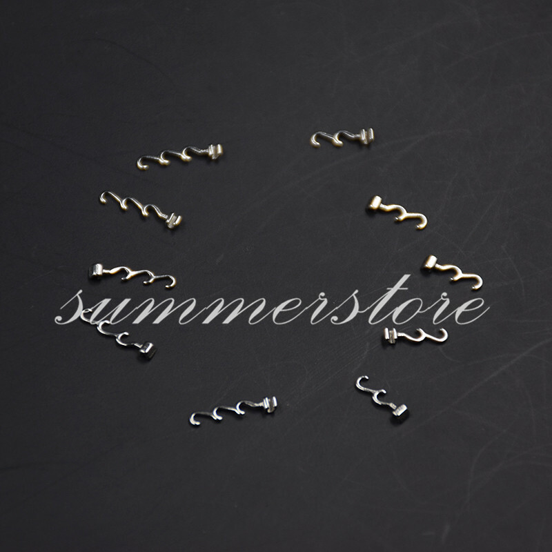 4 Packs Dental Spiral Crimpable Multifunction Double+Three Long Hook(Left&Right)