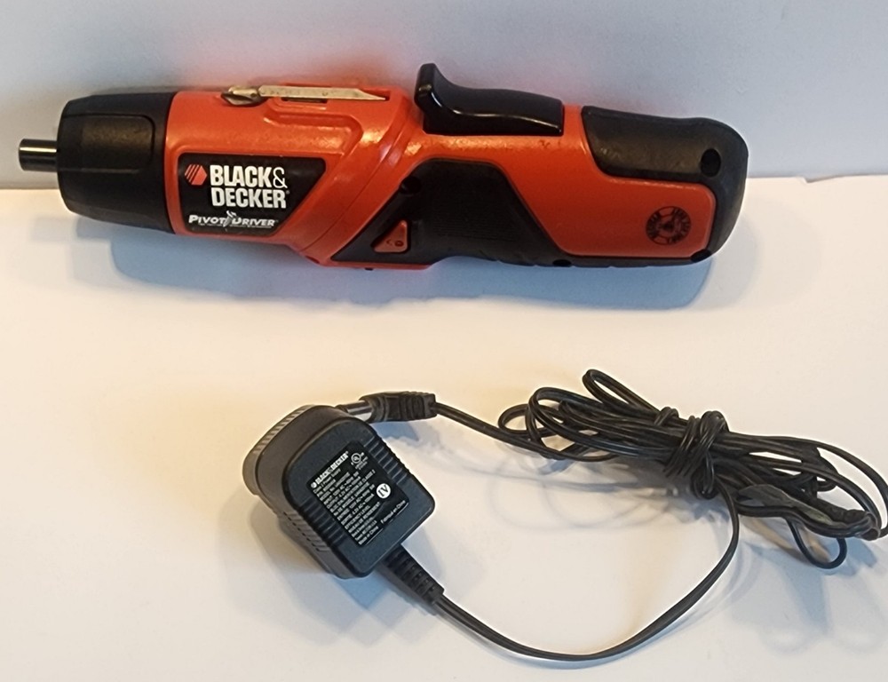 Black And Decker Pivot Driver/ Screw Gun